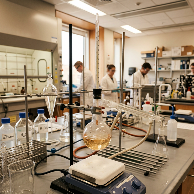 Thermometer im Laboreinsatz